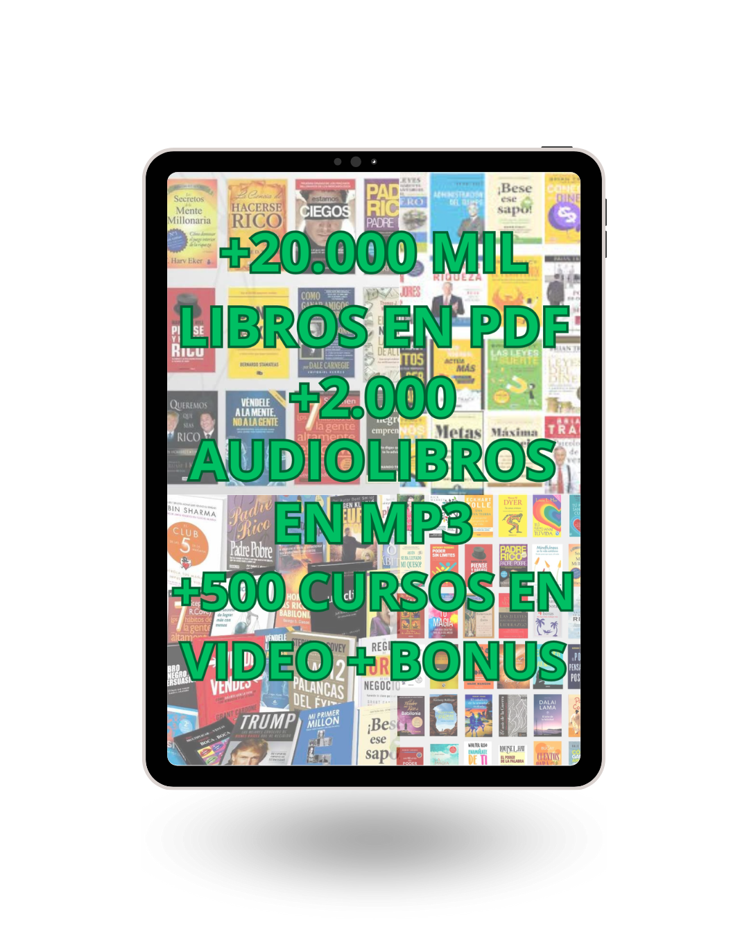 ▶ Más de 20.000 libros para expandir tu mente ▶ Más de 2.000 audiolibros para aprender mientras vivís ▶ Más de 500 cursos en video para adquirir habilidades reales ▶ Bonos diseñados para romper barreras y desbloquear tu potencial